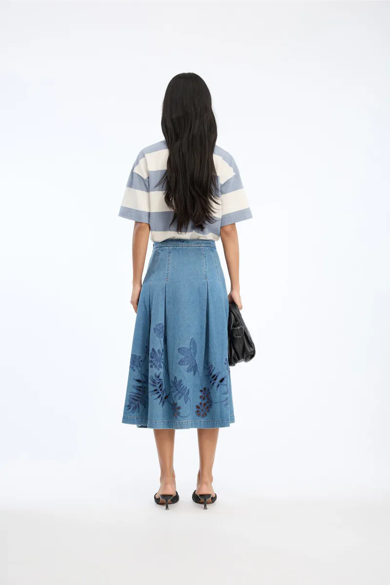 Munthe Bowen Skirt Blue