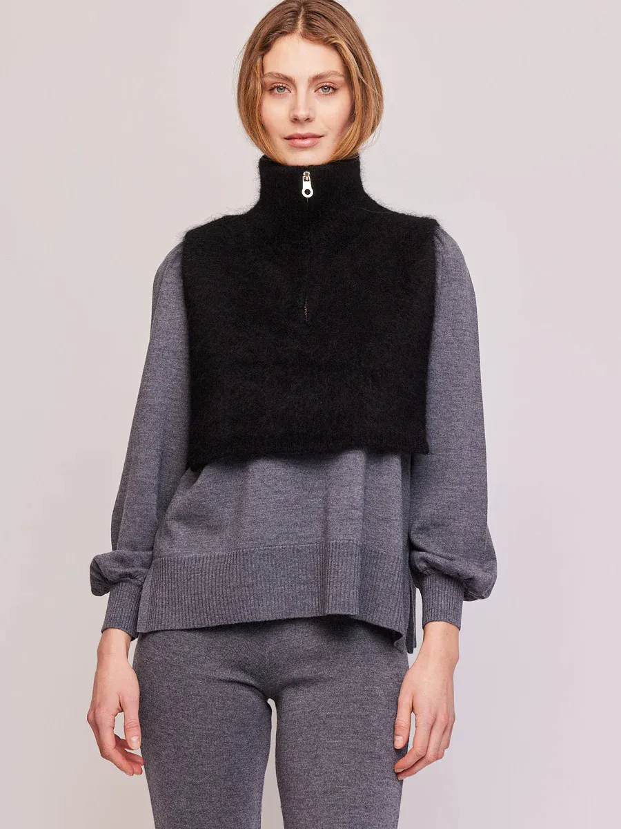 Ella and il Belinda High Neck Black