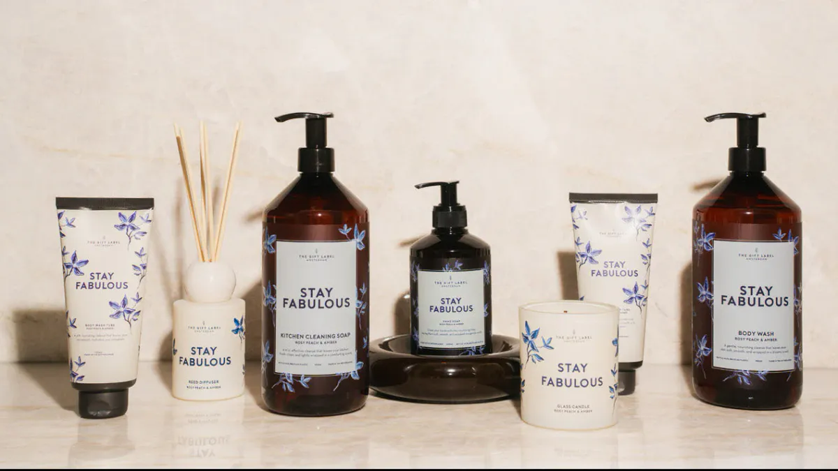 The Gift Label Body Wash Stay Fabulous Blue1000 ml