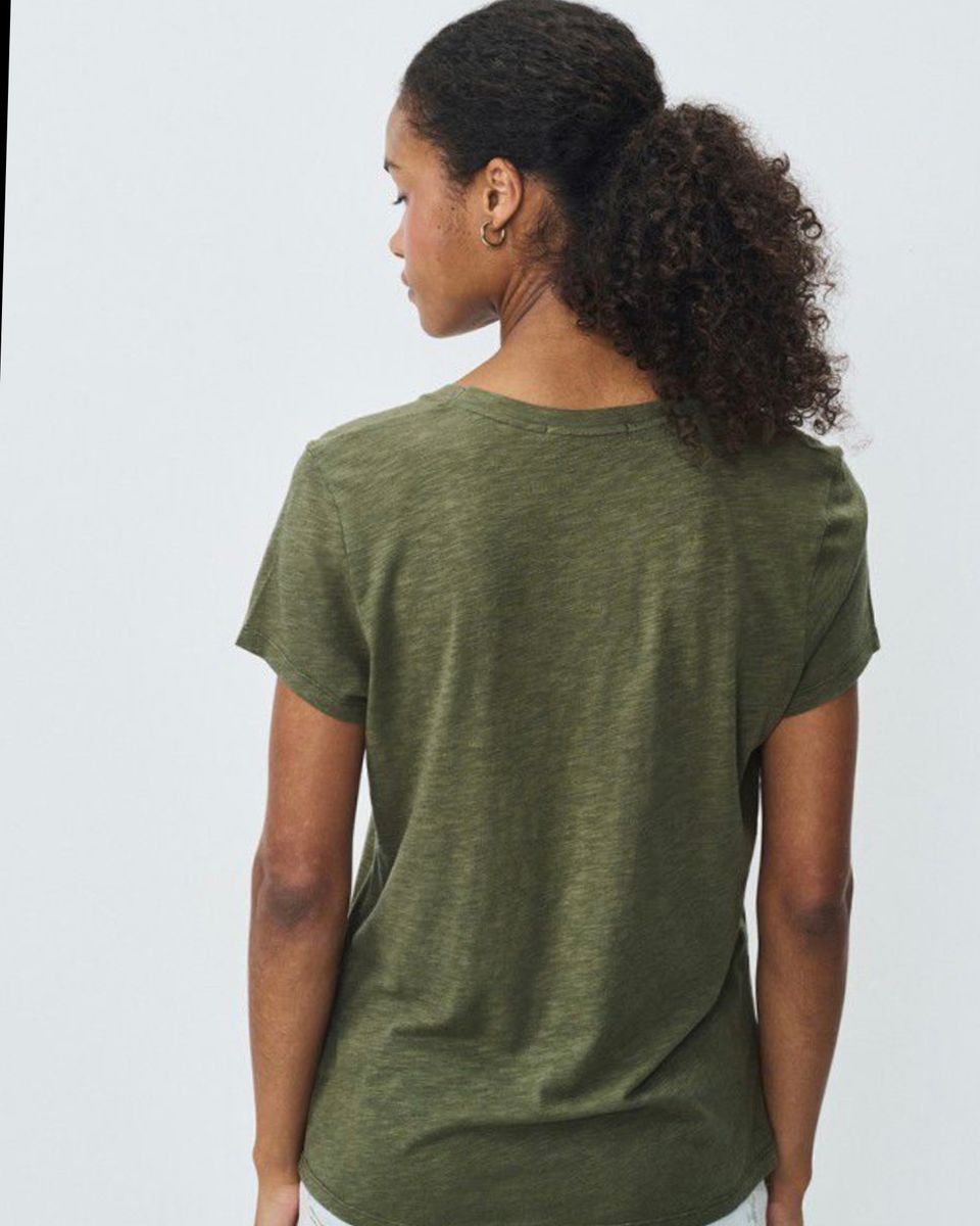 American Vintage T-shirt Jacksonville Khaki Vintage
