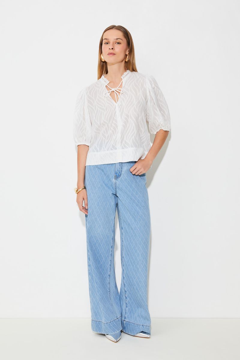 Suncoo Luxy Blouse White