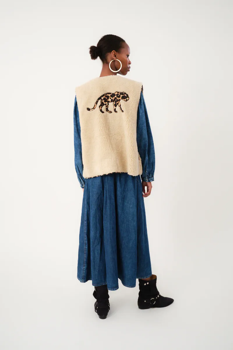 Lollys Laundry Jace Vest Beige