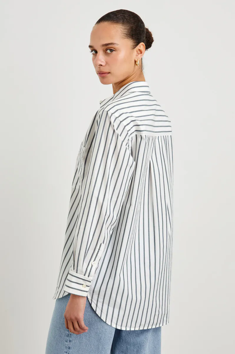 Rails Elsa Oxford Chalk Slate
