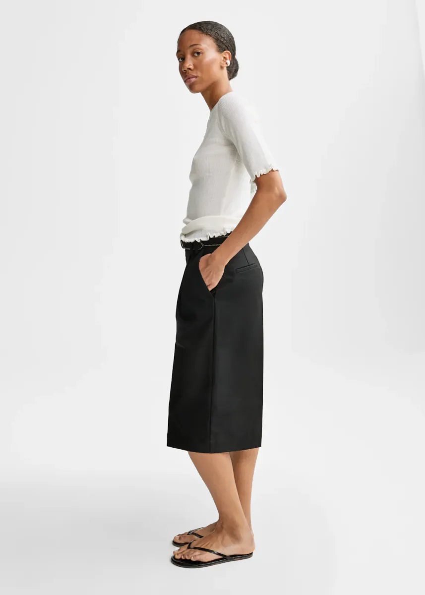 Christian Aks Milla Merino Knit White