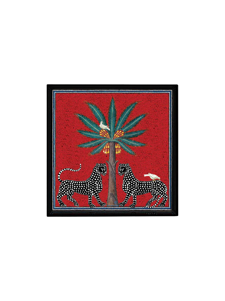 Ortigia Tray Square Red
