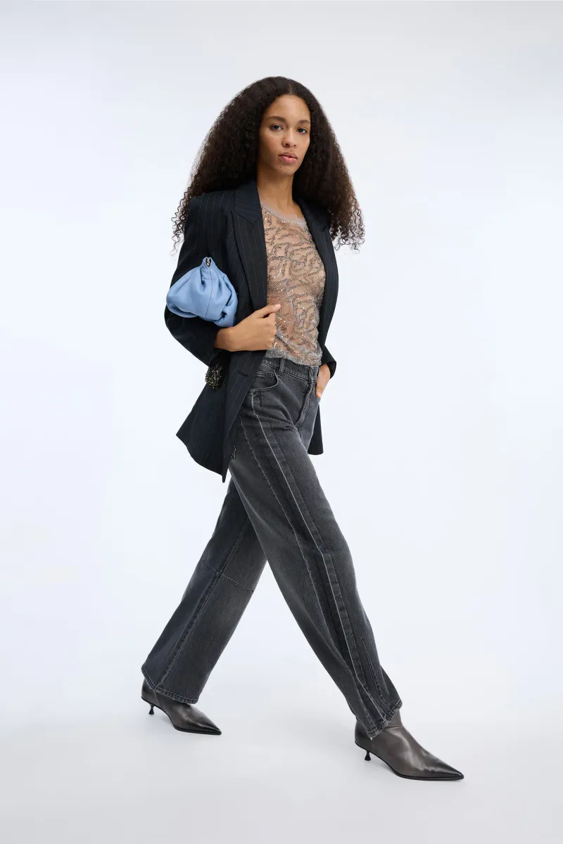 Munthe Bohdi Denim Pant Black 