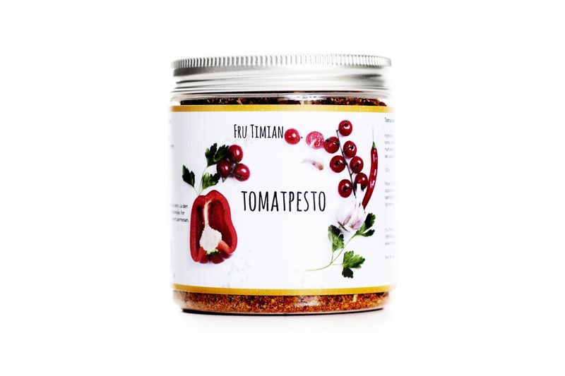 Fru Timian Tomatpesto
