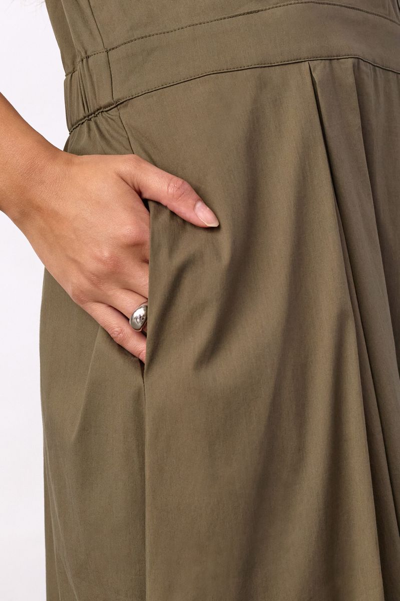 Cocouture Elara Wrap Dress Olive