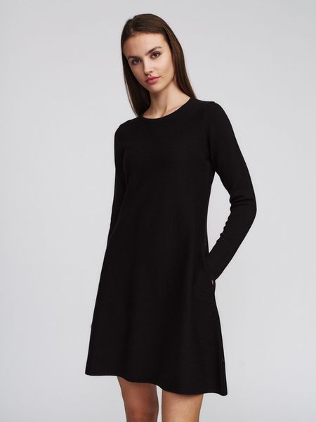 Hovedbilde Ella and il Cecilie Merino Dress Black 