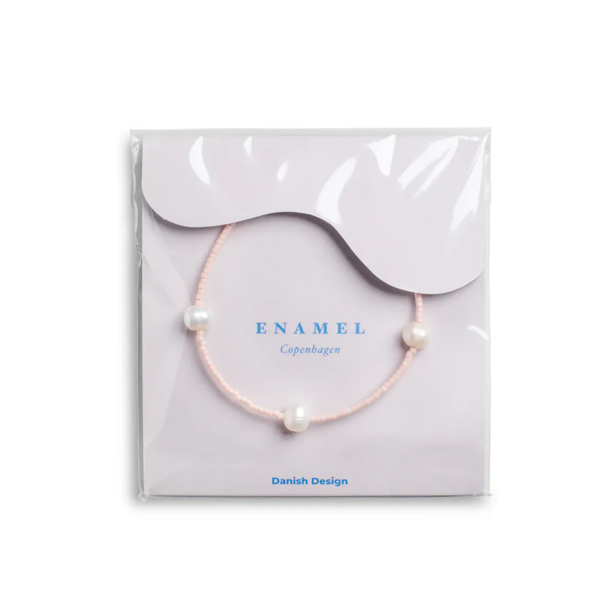 Enamel Bracelet Petra Light Pink