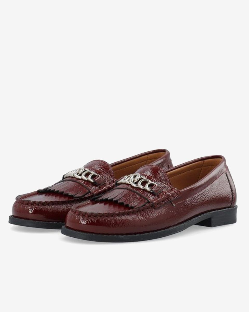 Bianco Biapop Loafers Burgundy