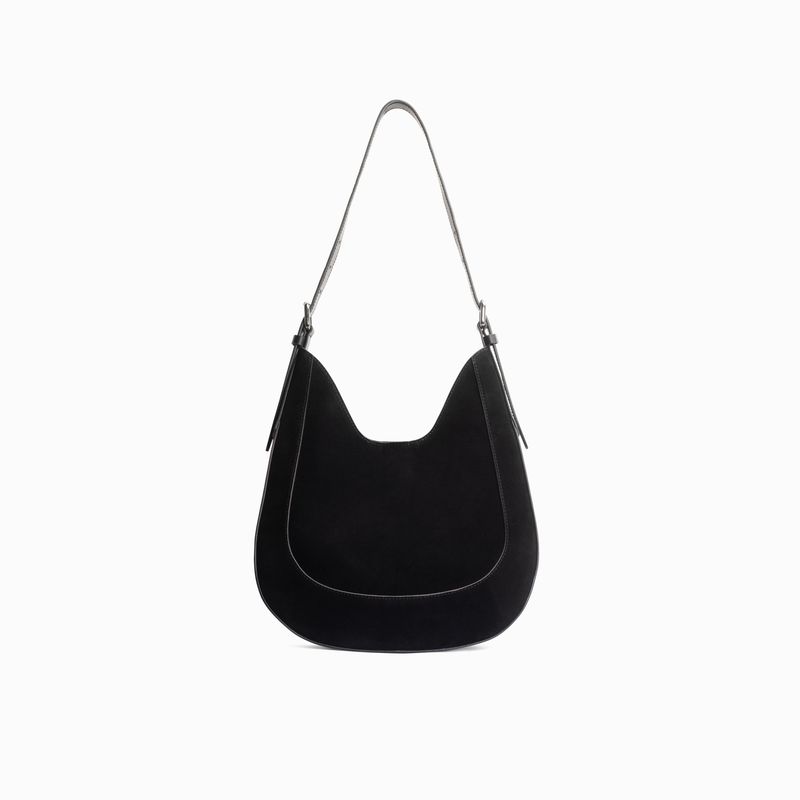Jim Rickey Sling Sac Bag Suede Black 