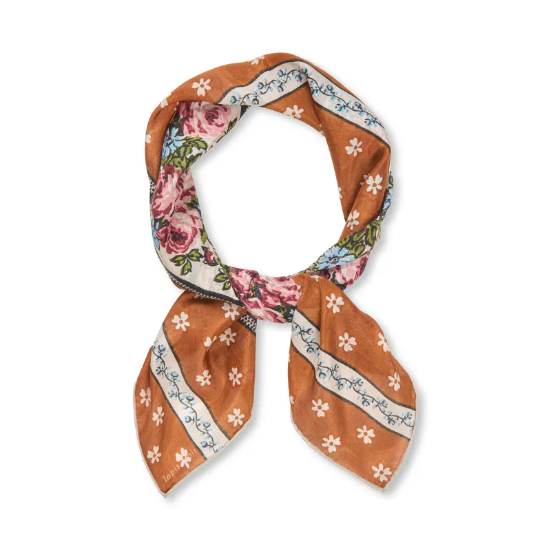 Tapis Noir Small Grace Scarf Orange