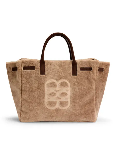 Hovedbilde Ella and il Lykke Shearling Bag Taupe