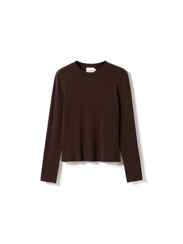 Noella Lidie Longsleeve Top Chocolate
