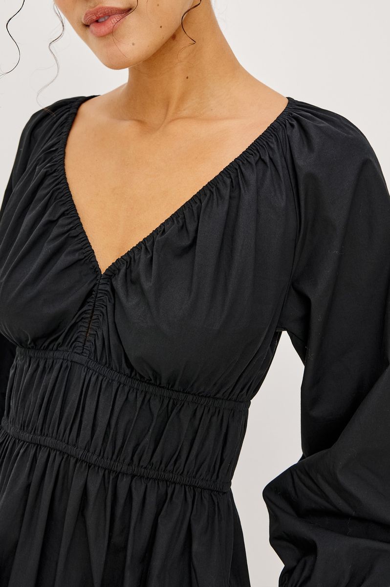 Rails Paio Dress Black 
