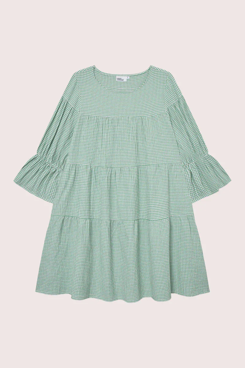 Once Untold Indiana Dress Green/White