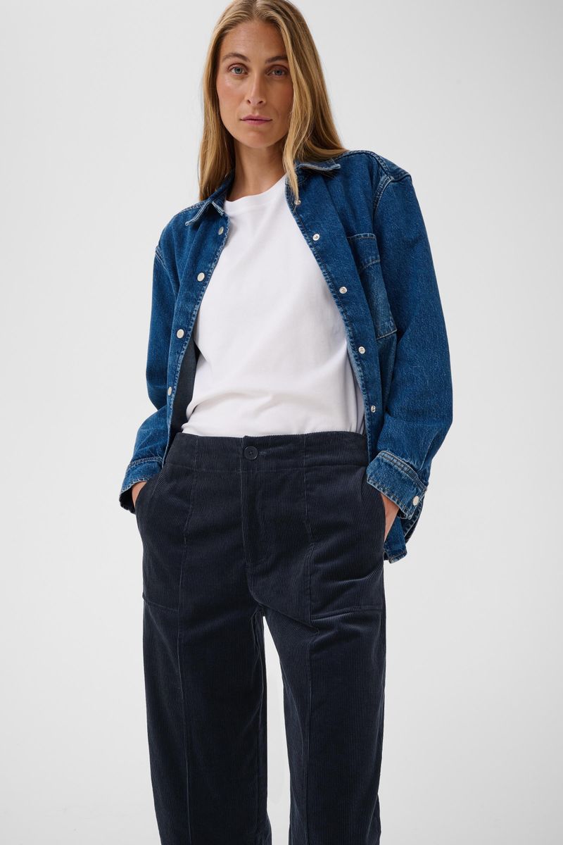 Part Two Nett Pants Dark Navy