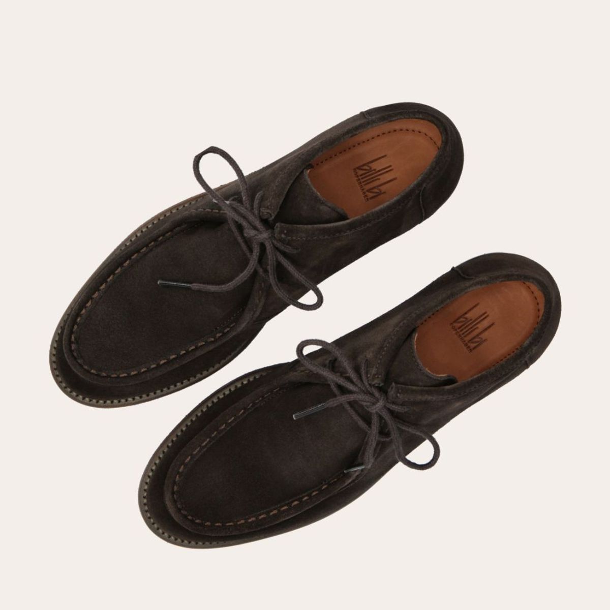 Billi Bi T. Moro Suede Shoes Brown 