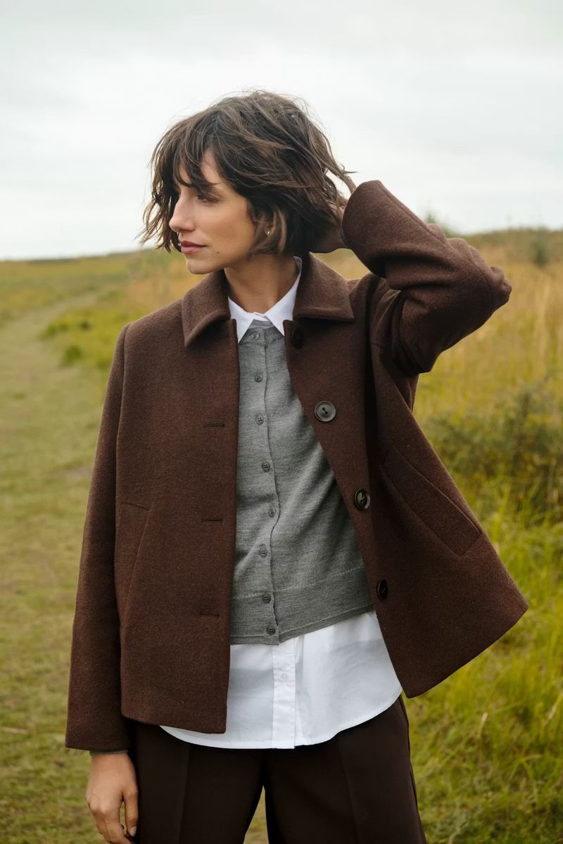 Part Two Lamilla Outerwear Downtown Brown 
