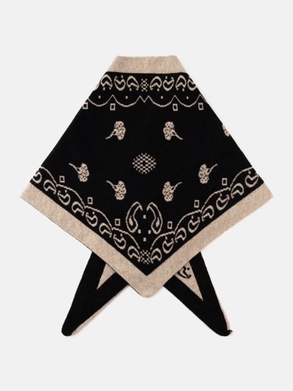 Noella Neomi Scarf Sand Black Mix 