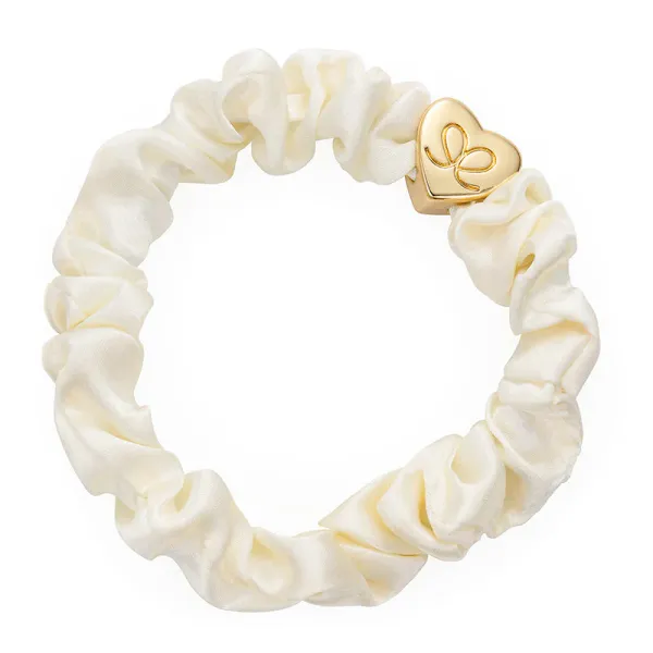 Hovedbilde By Eloise Scrunchie/Armbånd Silk Cream