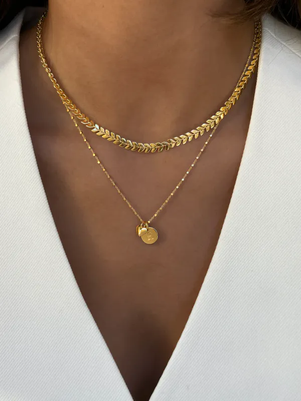 Syster P Beloved Mini Letter Gold 